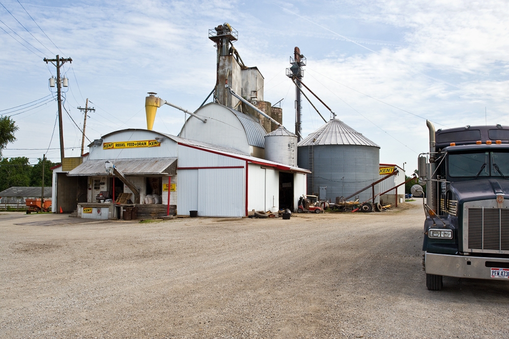 Riegel Feed, New Paris, Ohio America by Auto