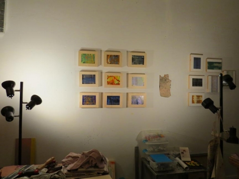 Woodward Ave. Studio, Ridgewood small paintings
