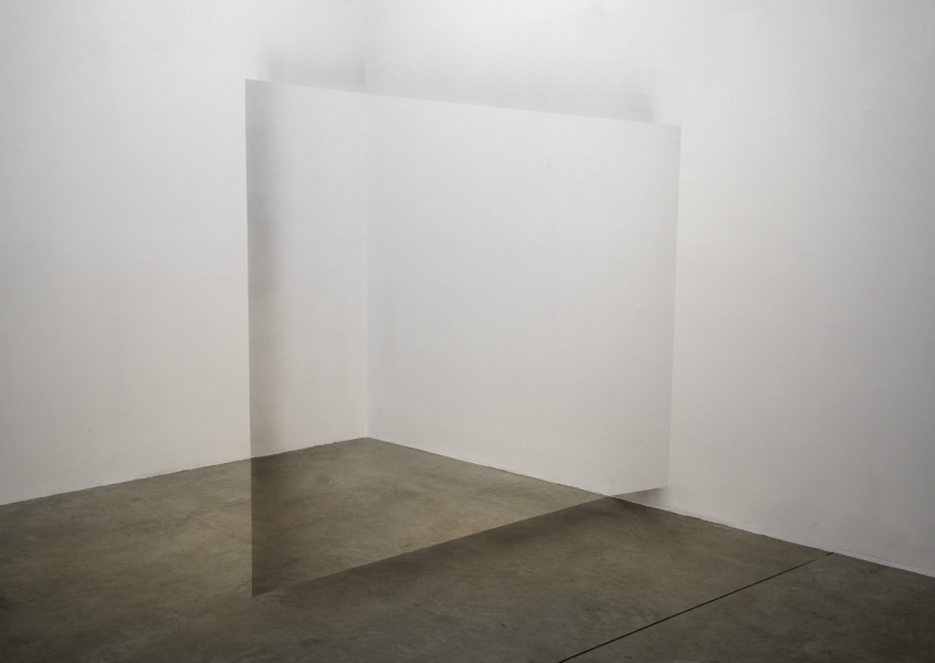 Interplane SUZANNE SONG BLANKS acrylic on wall and floor