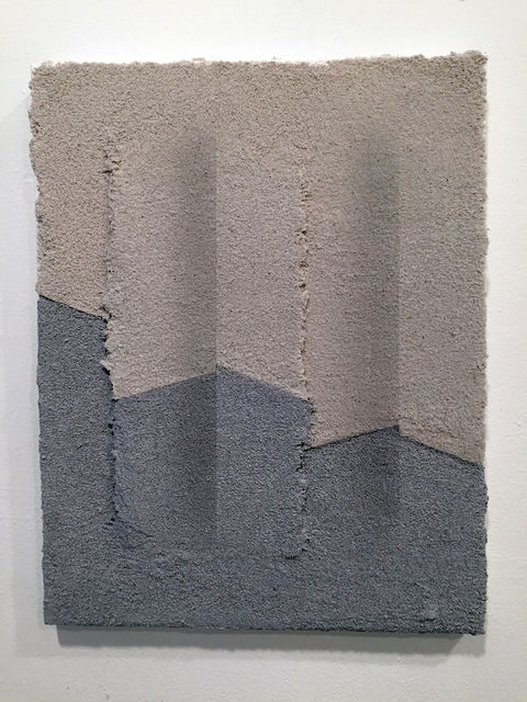 Split(Study) SUZANNE SONG BREAK acrylic and pumice on canvas