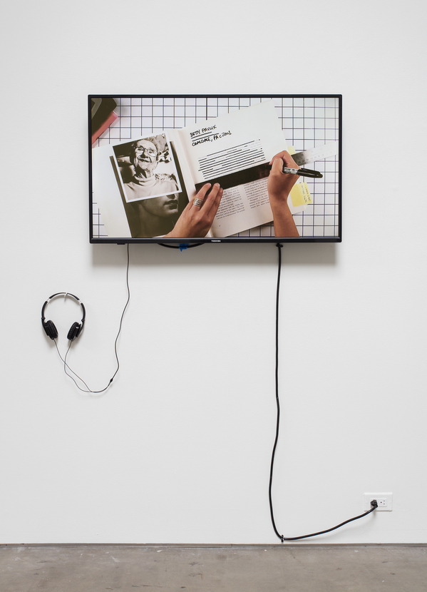 Video/Installation View, Honor Fraser Gallery, Los Angeles, 2018. TARRAH KRAJNAK Ansel