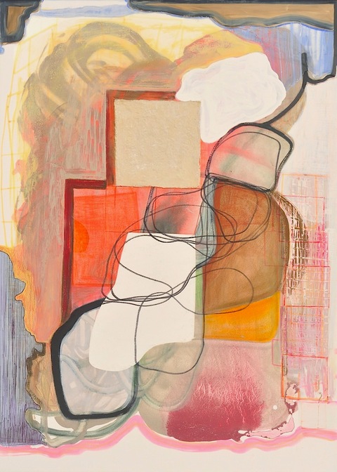 The Way It Goes Paintings on Paper and Linen 2013 - 2001 Flashe paint, resin, paper mache, ink, marker, gesso on BFK paper on stretched linen