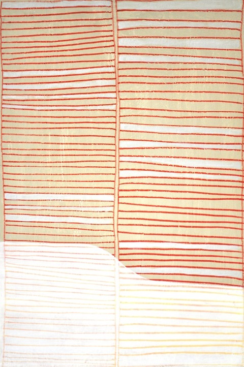 Screen Small Paintings Diatomaceous earth, gesso, Flashe paint, acrylic, ink, magic marker on wood panel