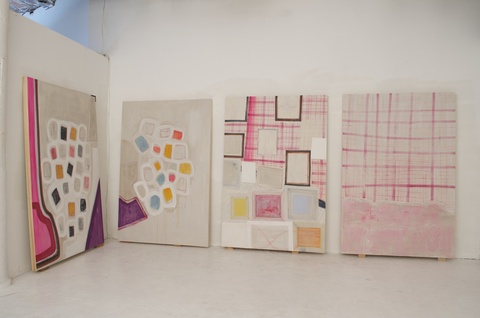 2015 Installation View Paintings Installations