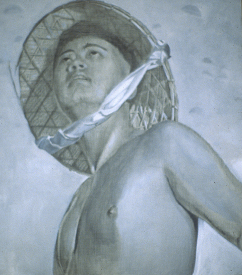 Thuan Vu The Refugee Pictures (2001-2003) oil and pencil on panel