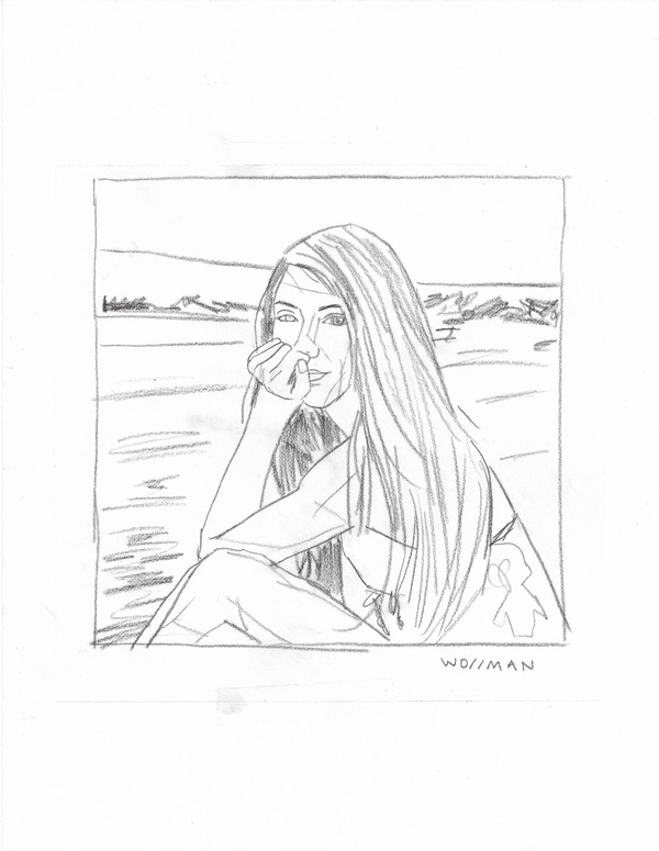 Jenna TIFFANY WOLLMAN 2017 Pencil on paper