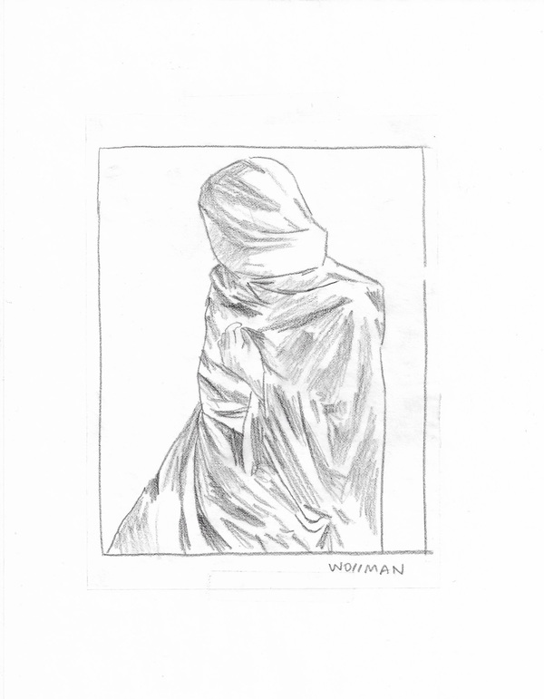 Untitled TIFFANY WOLLMAN 2017 Pencil on paper