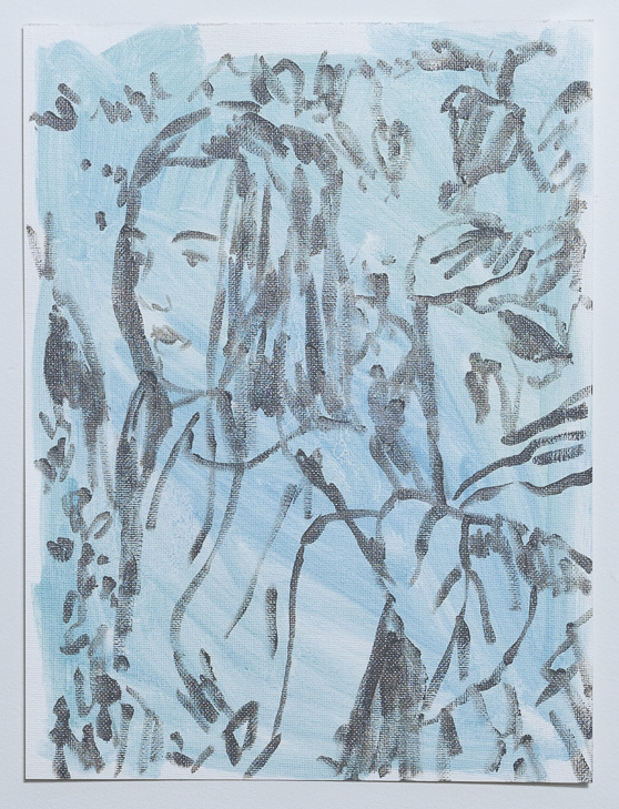 TIFFANY WOLLMAN Figures & Portraits Oil on canvas paper TIFFANY WOLLMAN Figures & Portraits Oil on canvas paper