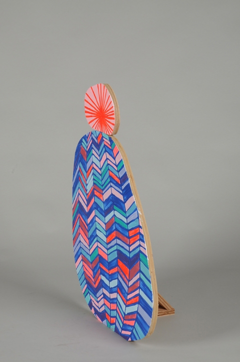 Blue Cactus(side angle view) TIFFANY WOLLMAN 2011