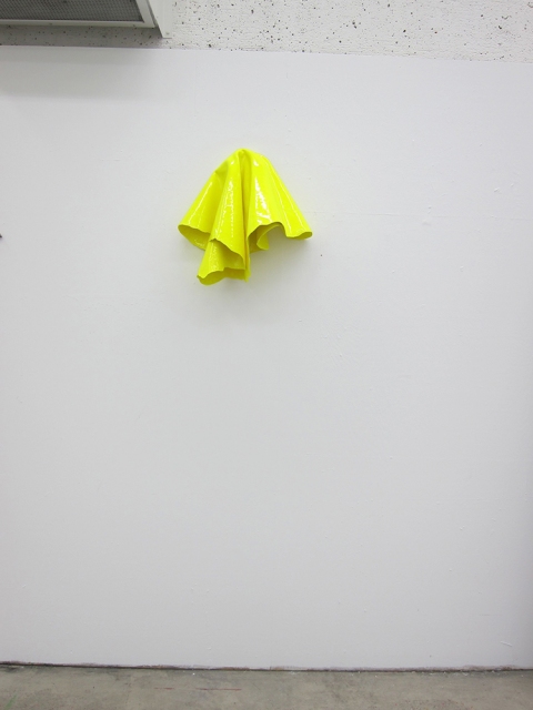 Paint study (installation view) TIFFANY WOLLMAN 2012 Acrylic latex paint and epoxy