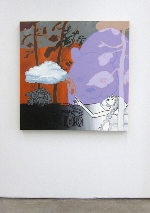 "Mother" TIFFANY WOLLMAN 2013 Oil on panel