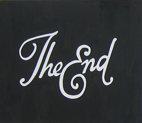 "The End" TIFFANY WOLLMAN 2013 Oil on canvas