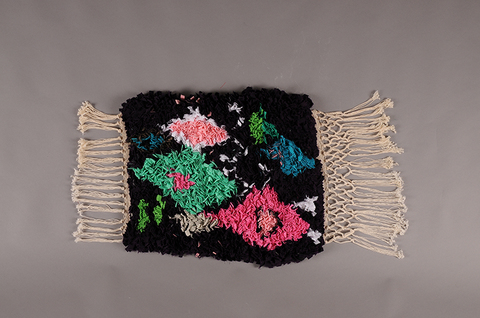 foot rug TIFFANY WOLLMAN Archive recycled fabric