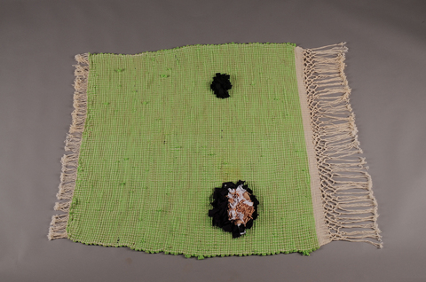small rug TIFFANY WOLLMAN Archive recycled fabric