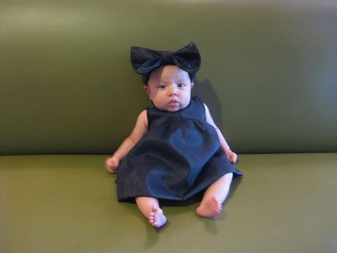 baby wedding dress TIFFANY WOLLMAN Archive silk and satin