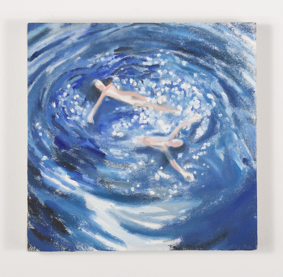 Two Nudes TIFFANY WOLLMAN 2015 Oil on canvas