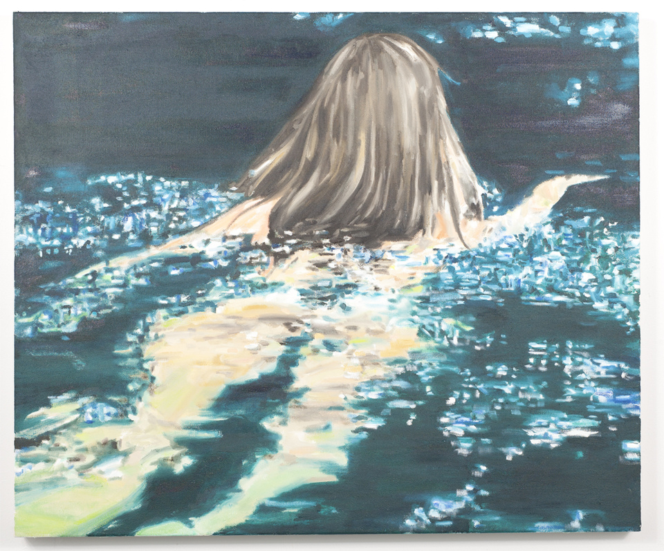 Swimming Away TIFFANY WOLLMAN 2015 Oil on canvas