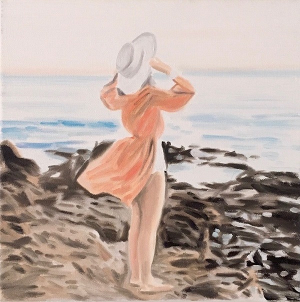 At the Shore TIFFANY WOLLMAN 2016 Oil on canvas