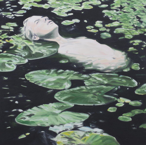 Water Lilies TIFFANY WOLLMAN 2016 Oil on canvas