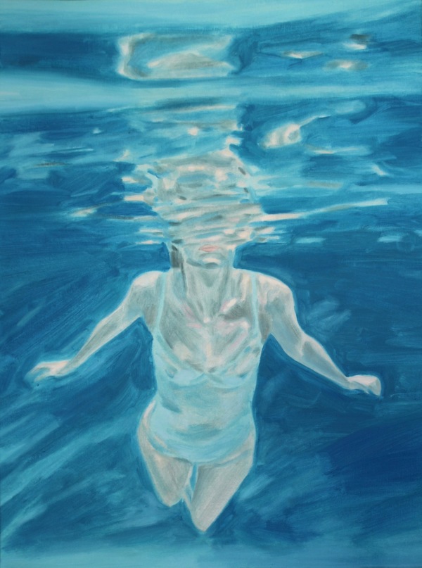 Nirvana TIFFANY WOLLMAN 2017 Oil on canvas paper
