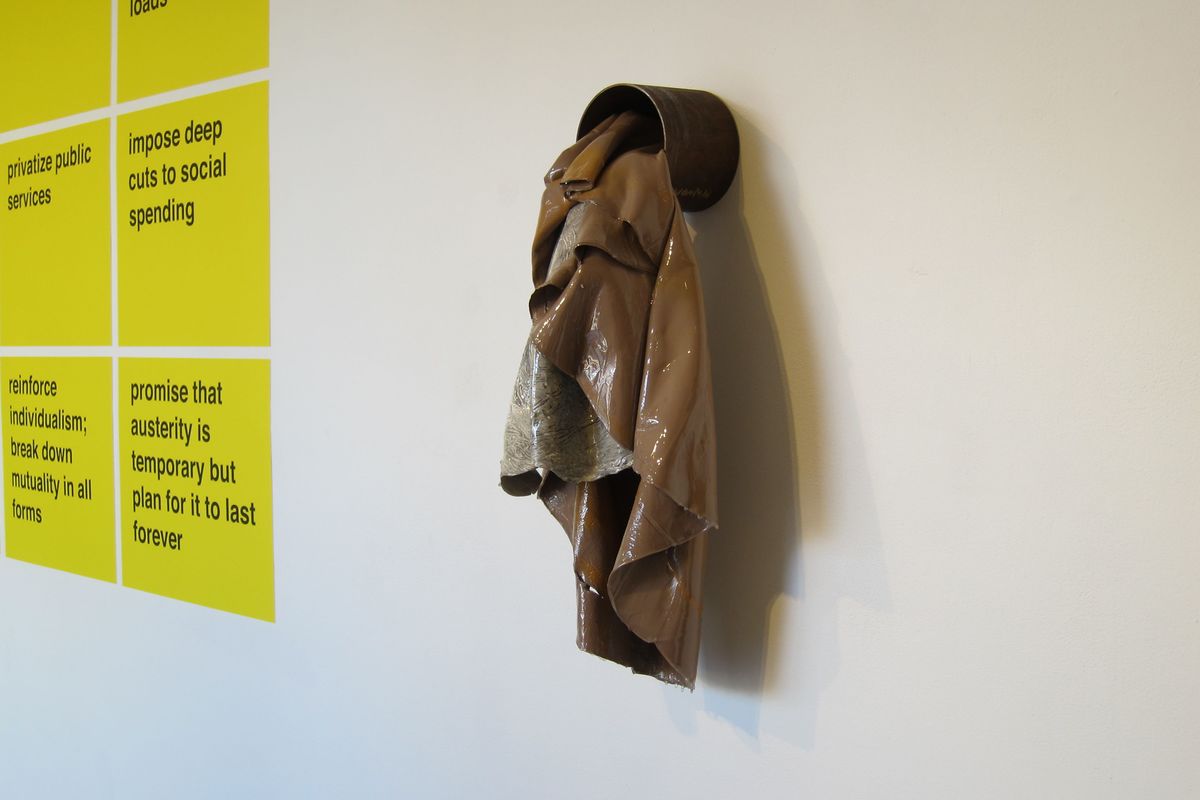 "This For That" Installation view at Malaspina Printmakers and Gallery, Vancouver BC TIFFANY WOLLMAN 2013
