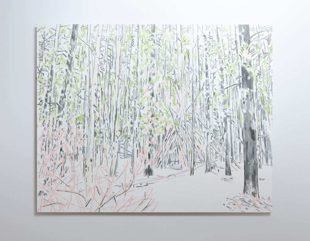 TIFFANY WOLLMAN 2018 Oil on canvas TIFFANY WOLLMAN 2018 Oil on canvas