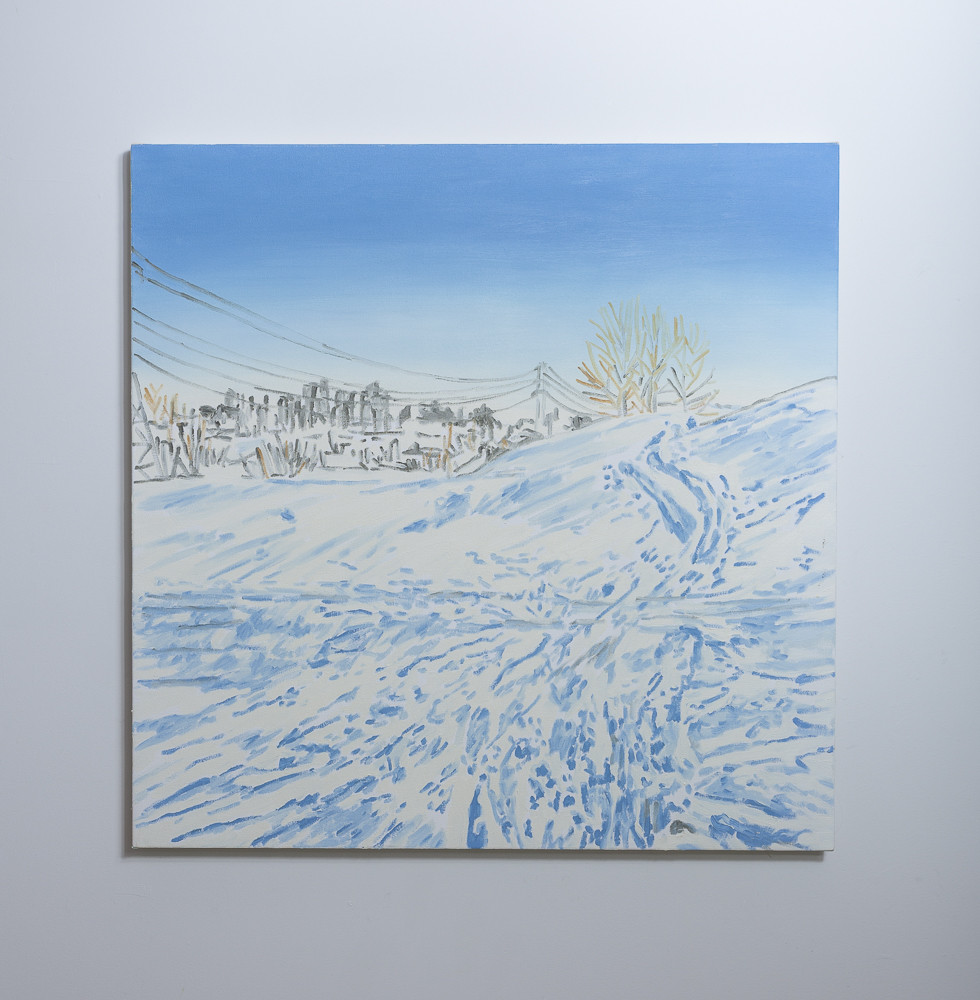 TIFFANY WOLLMAN 2018 Oil on canvas TIFFANY WOLLMAN 2018 Oil on canvas