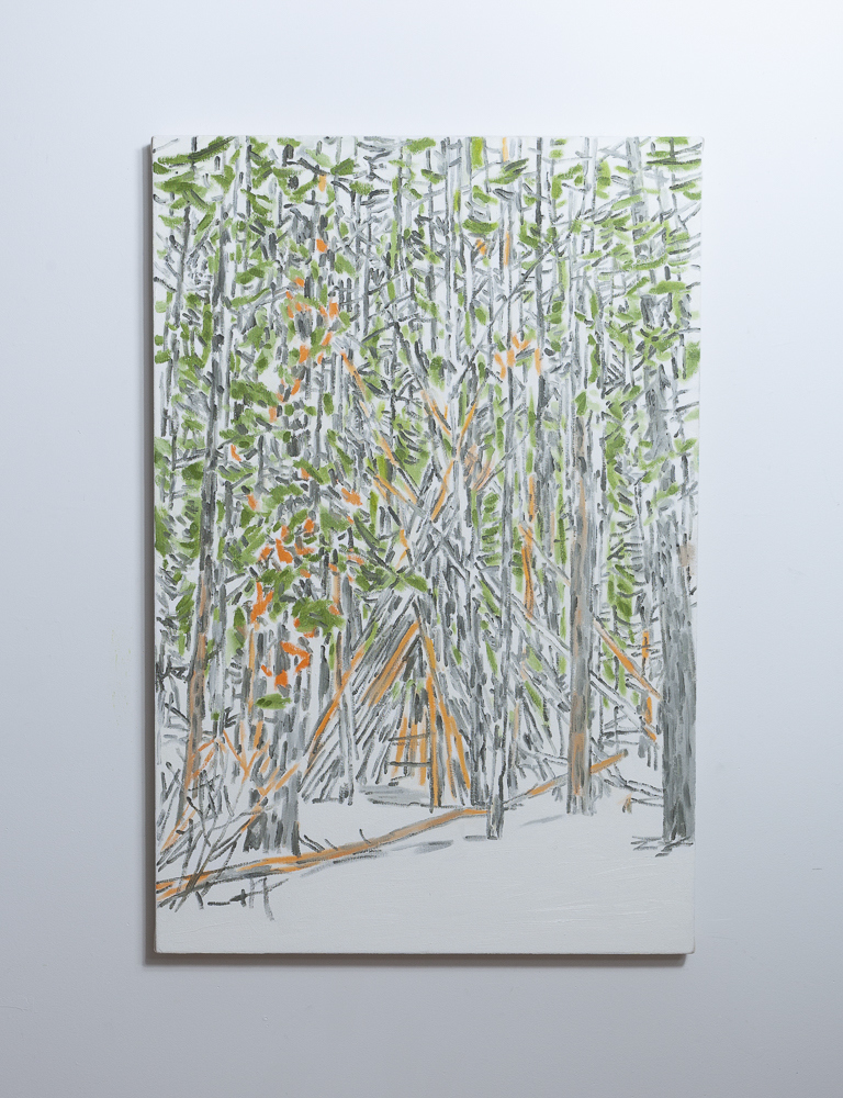 TIFFANY WOLLMAN 2018 Oil on canvas TIFFANY WOLLMAN 2018 Oil on canvas