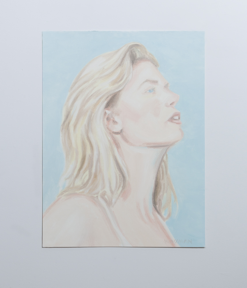 TIFFANY WOLLMAN 2018 Oil on canvas paper TIFFANY WOLLMAN 2018 Oil on canvas paper