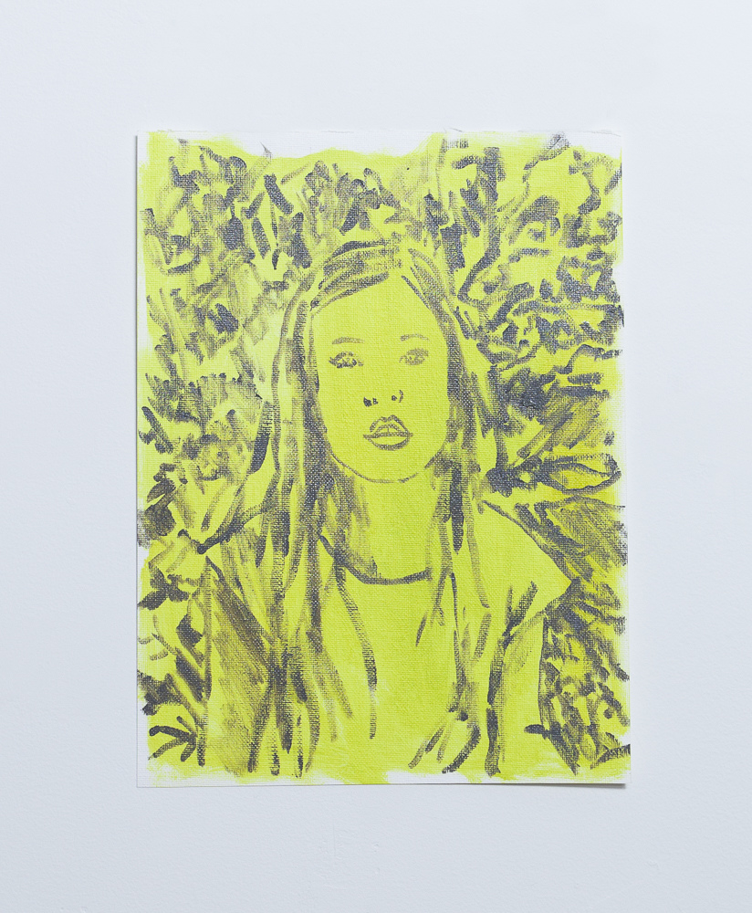 TIFFANY WOLLMAN 2019 Oil on canvas paper TIFFANY WOLLMAN 2019 Oil on canvas paper