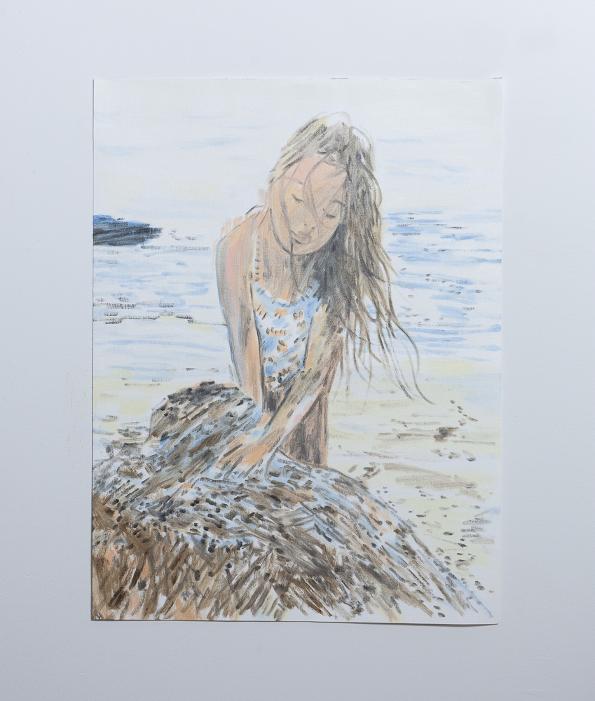 TIFFANY WOLLMAN 2020 Oil on canvas paper TIFFANY WOLLMAN 2020 Oil on canvas paper