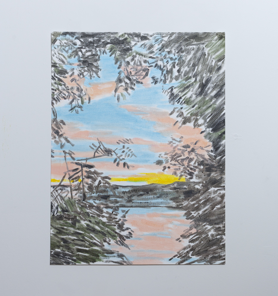 TIFFANY WOLLMAN 2020 Oil on canvas paper TIFFANY WOLLMAN 2020 Oil on canvas paper