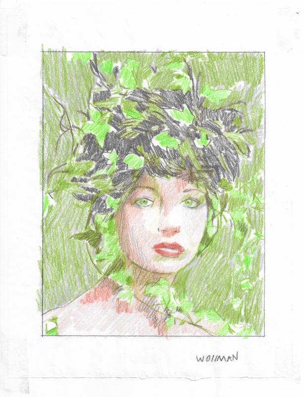 TIFFANY WOLLMAN 2019 Pencil and pencil crayon on paper TIFFANY WOLLMAN 2019 Pencil and pencil crayon on paper