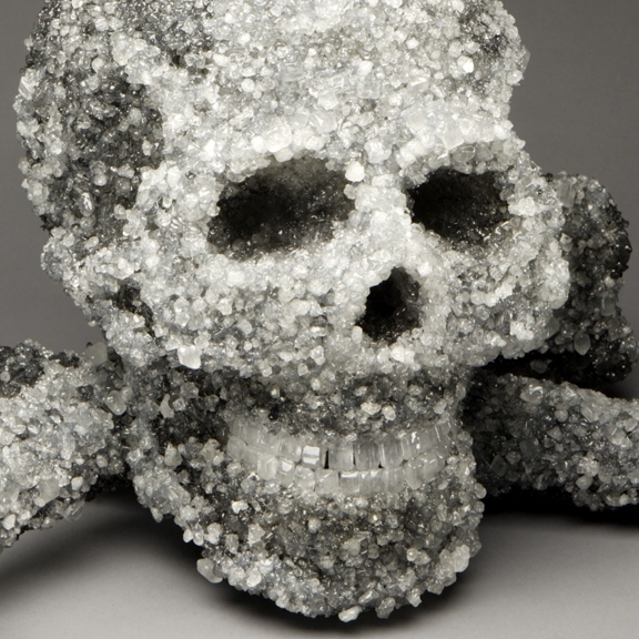 White Death (detail) T i m o t h y H o r n Tour de Force: In Case of Emergency Break Glass (2010) crystallized rock sugar