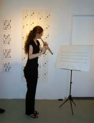 Tina Seligman September Etude 2009-2012 for flute and eye 