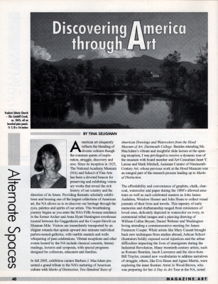Tina Seligman Discovering America Through Art 