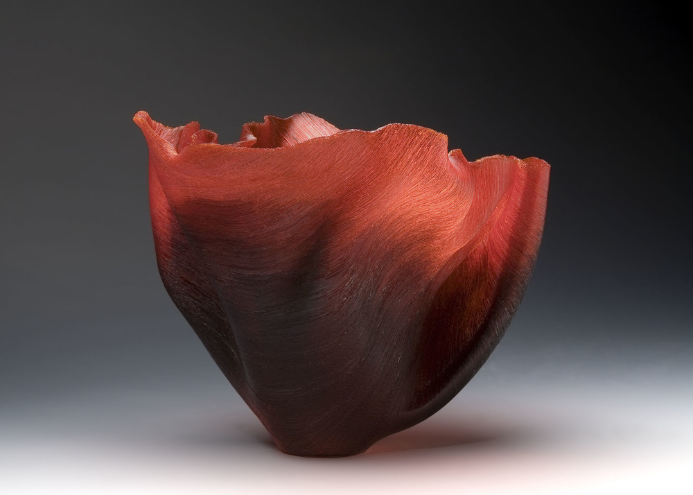 Bramare Toots Zynsky Recent Works Filet-de-Verre Fused and thermo formed colored glass threads