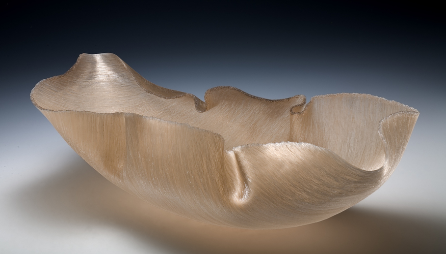 Riverenza Toots Zynsky Fall 2014 Palazzo Loredan Exhibition "Filet-de-verre"