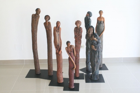 North African Series #1 Group Shot North African Series #1 clay with acrylic stains