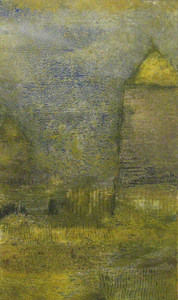 Deserted Home II Mitchell Visoky Monotypes Collograph