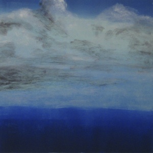Blue Sky I Mitchell Visoky Monotypes Monotype