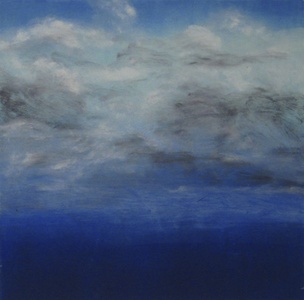 Blue Sky II Mitchell Visoky Monotypes Monotype