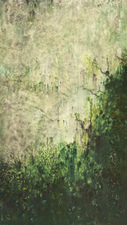 Manoa, No. 21 Waterfalls ink monotype on paper