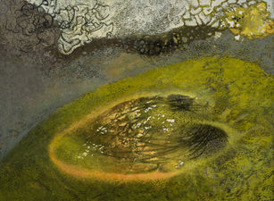 2014, No. 13 Nature-based Abstraction mixed media on paper