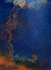 2014, No. 12 Nature-based Abstraction mixed media on paper