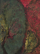 2016, No. 3 Nature-based Abstraction mixed media on paper