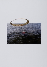 WILLIAM C. MAXWELL  "The Perfect Circle" Perfect Circle:  Nature of Things Series, 2009 Digital Print with Hand Coloring