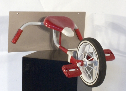 Small Bike ReMade ASSEMBLAGE Mixed Media Assemblage