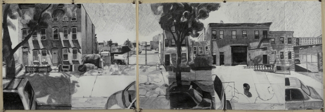 Craig Eastland Brooklyn / <br>Incarceration graphite & ink on paper