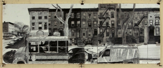 Craig Eastland Brooklyn / <br>Incarceration ink & graphite on paper